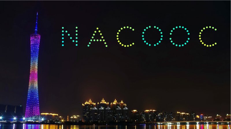 无人机天幕秀燃爆穹顶！NACOOC双展璀璨上演_22